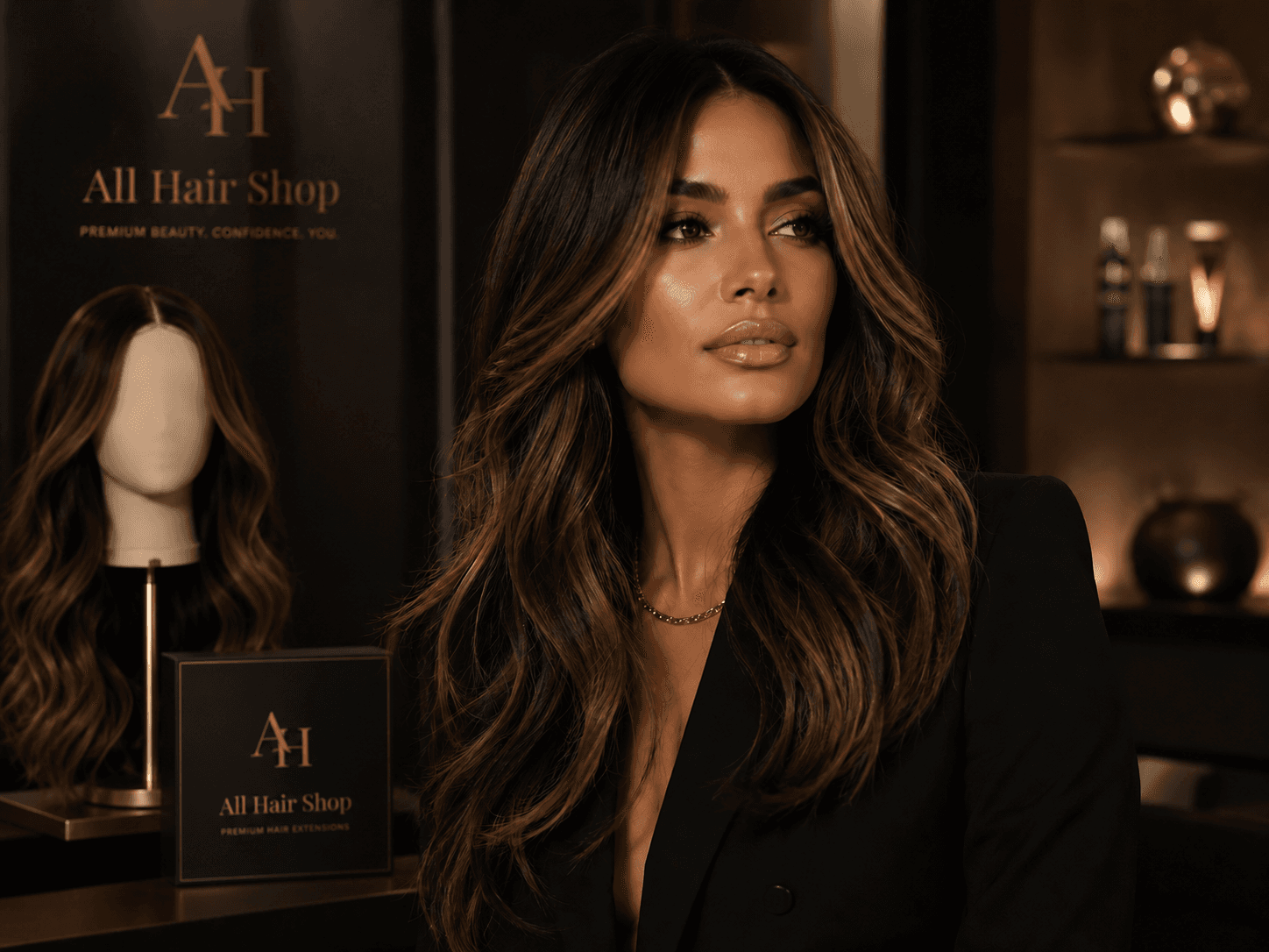 Private label salon hair extensions